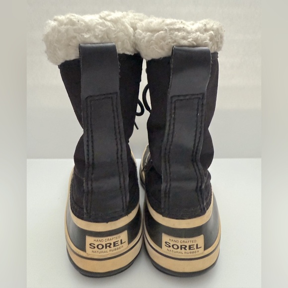 Sorel Black and Cream Insulated Boots - Picture 6 of 10